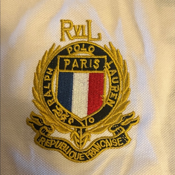 Paris Vintage Ralph Lauren Polo Mens Medium - Picture 6 of 8